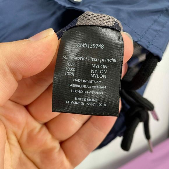 Slate Stone Lightweight Luca Coaches Windbreaker - Picture 8 of 8